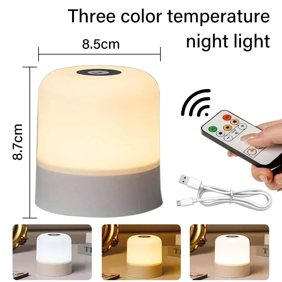 Dimmable Touch Bedside Lamp