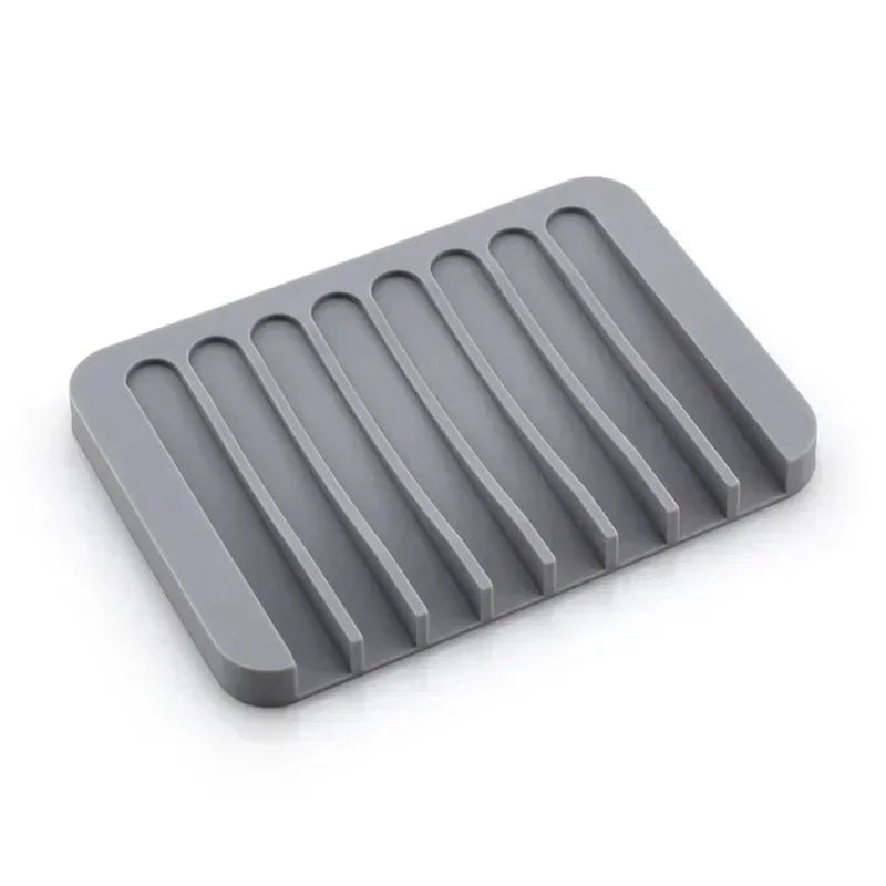 Self-Draining Silicone Soap Dish
