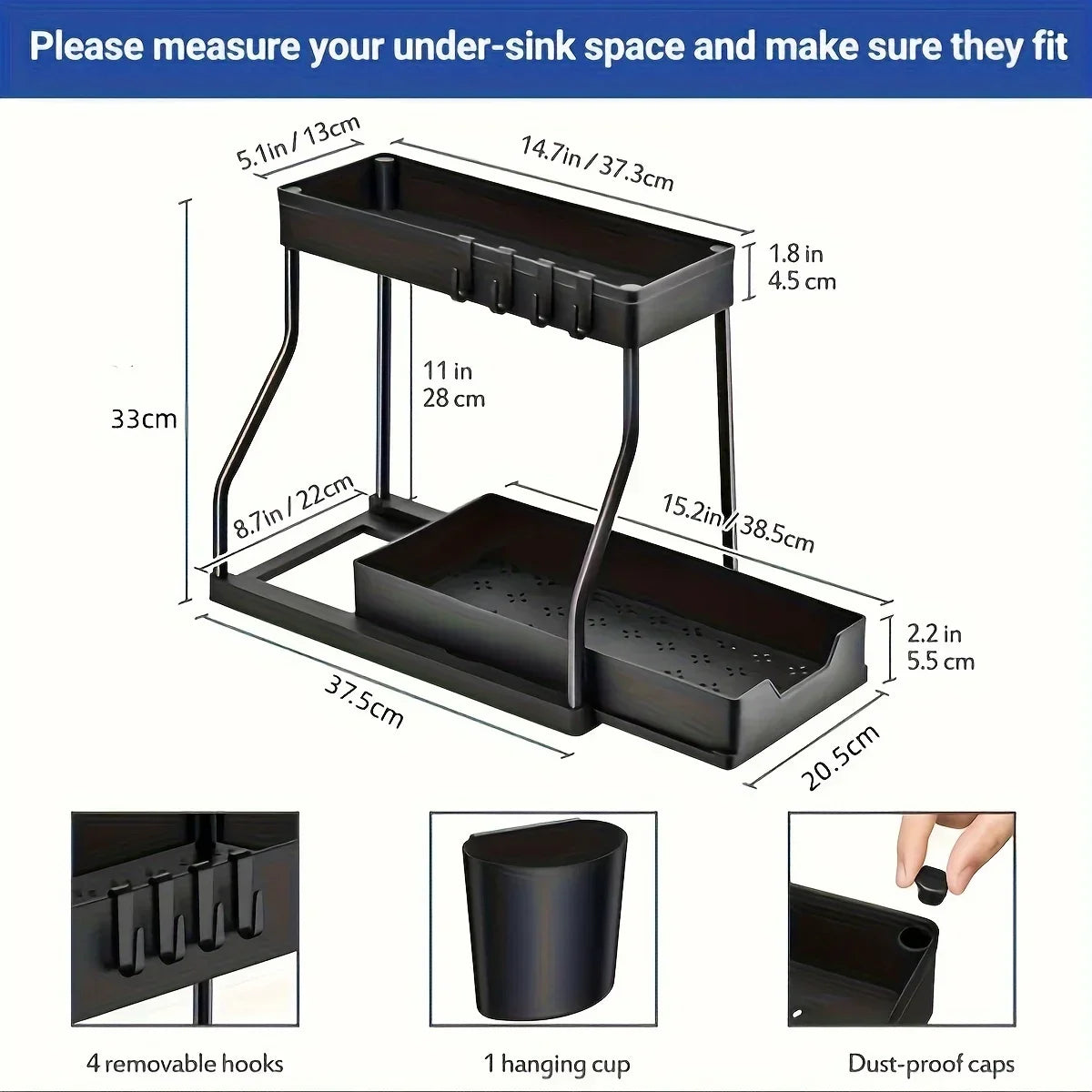 Under Sink Pull-Out Organizer