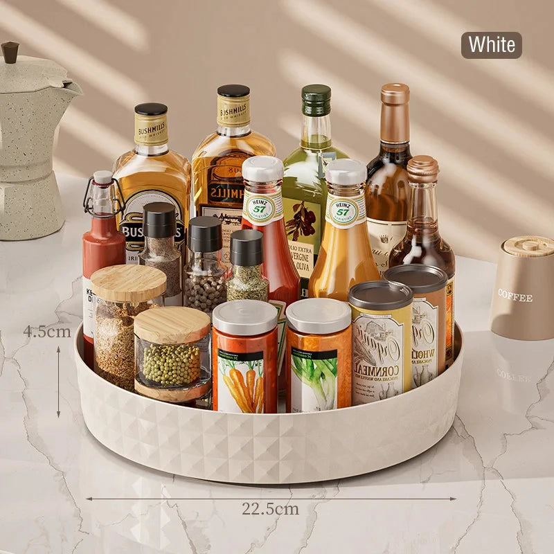 Rotating Spice Rack Organizer