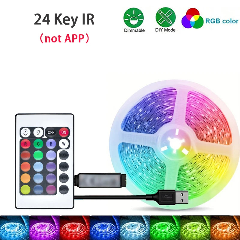 App-Controlled RGB LED Strip Lights