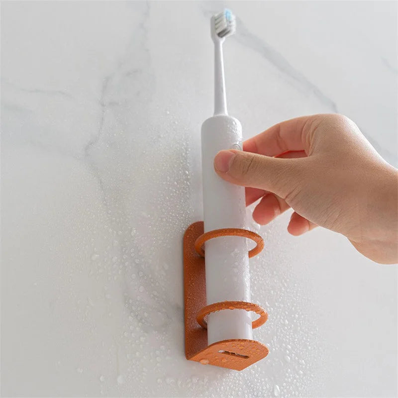 Wall-Mounted Toothbrush & Razor Holder