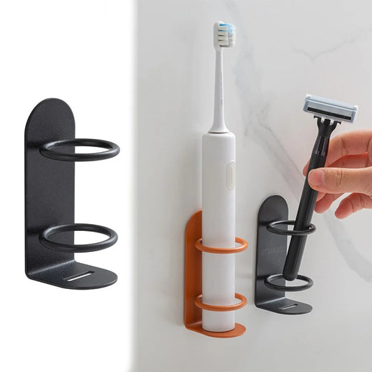 Wall-Mounted Toothbrush & Razor Holder