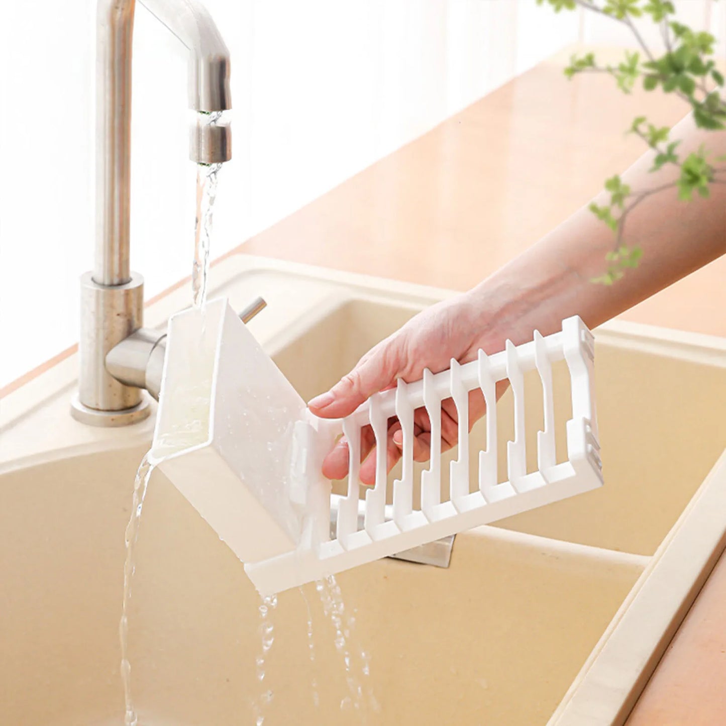 Compact Dish Drying Rack