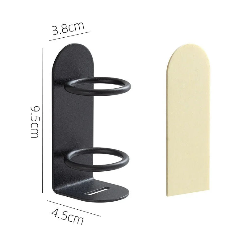 Wall-Mounted Toothbrush & Razor Holder