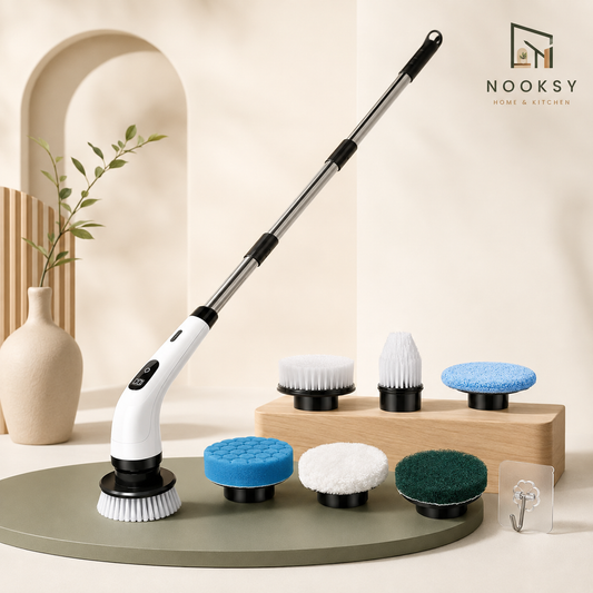 7-in-1 Cordless Electric Spin Scrubber – main product view