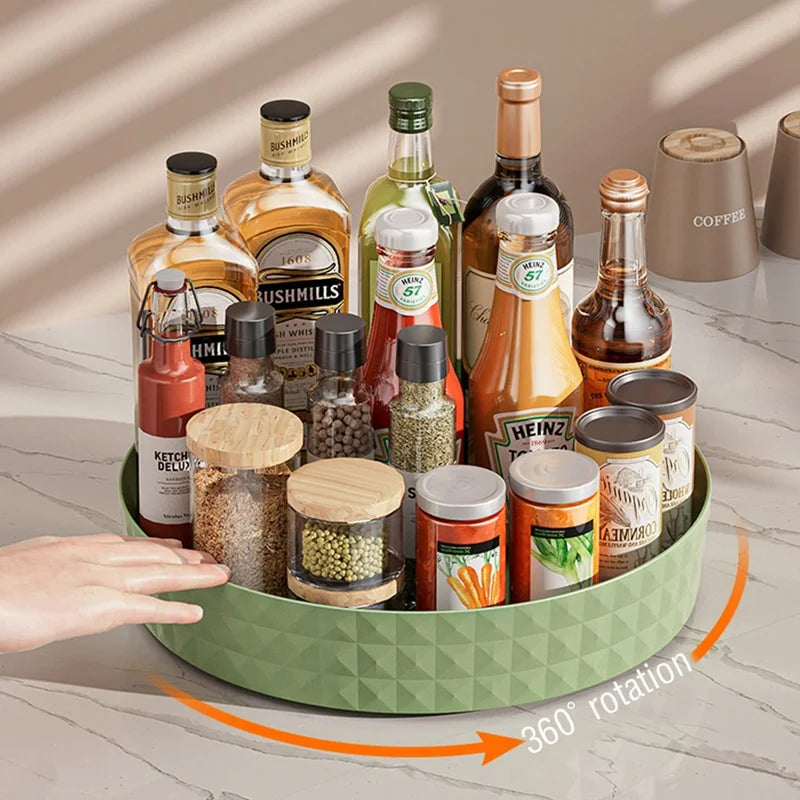 Rotating Spice Rack Organizer