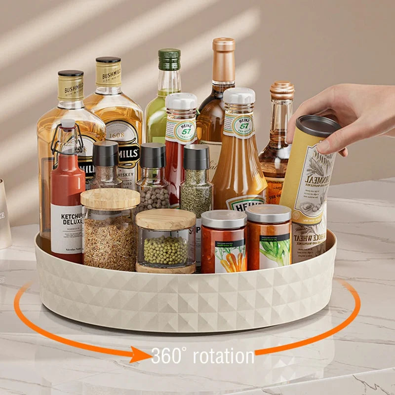 Rotating Spice Rack Organizer