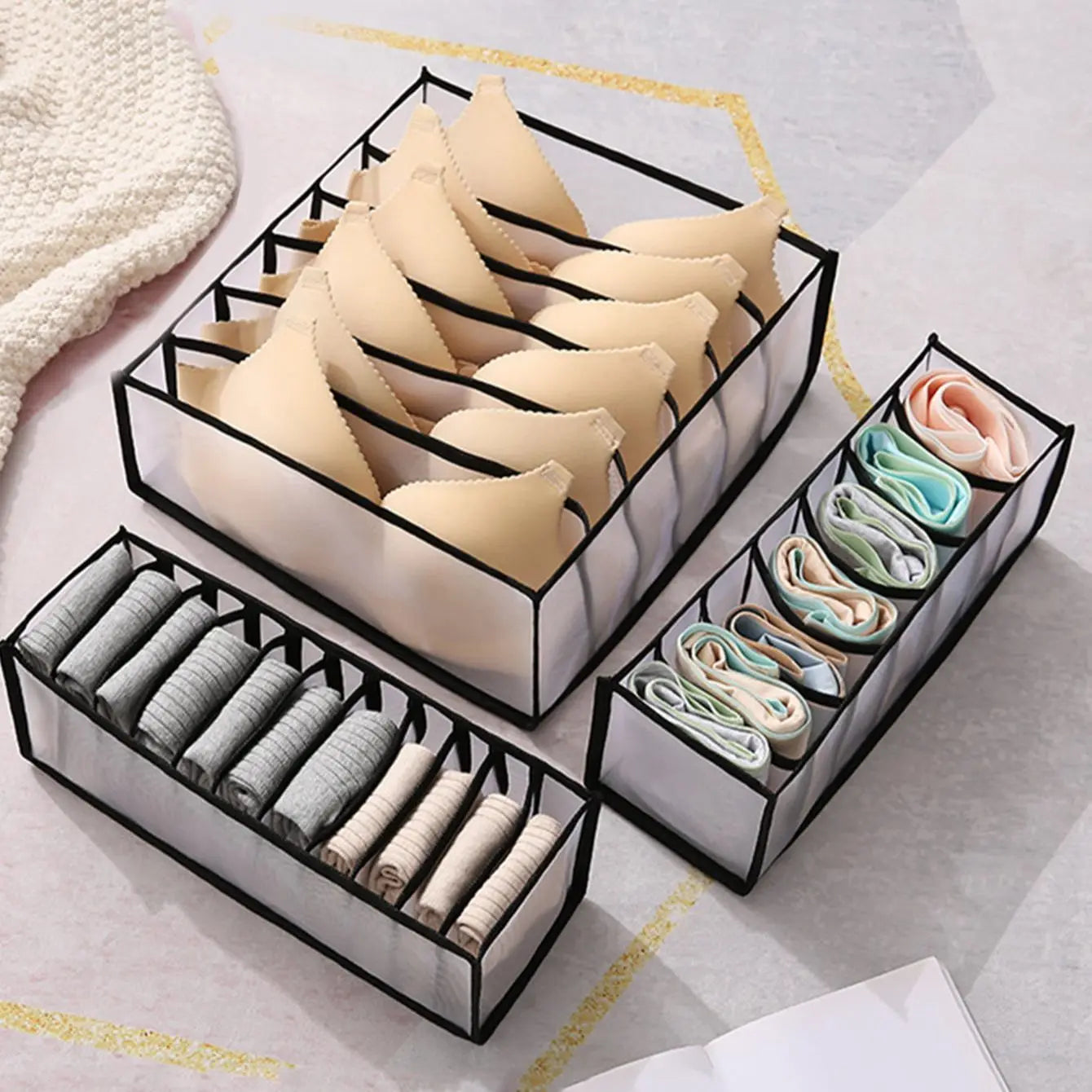 Foldable Drawer Organizer