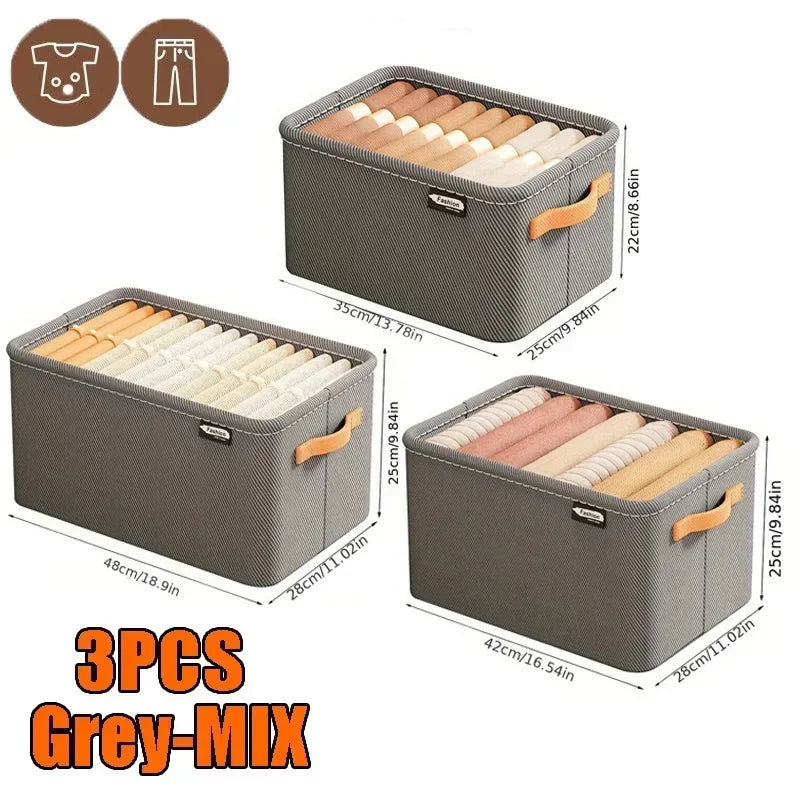 Foldable Closet Organizer Boxes