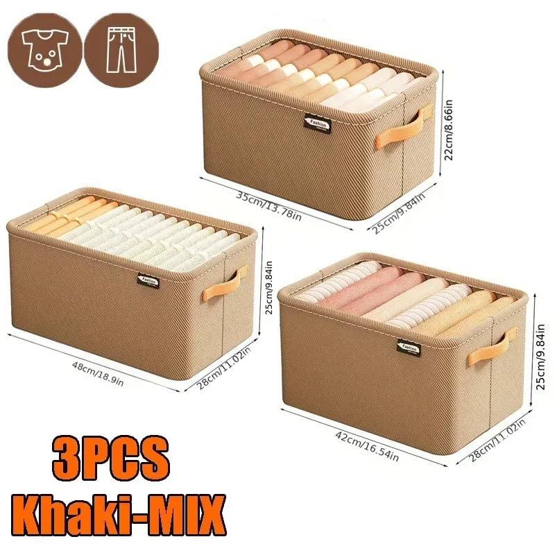 Foldable Closet Organizer Boxes