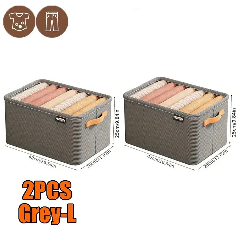Foldable Closet Organizer Boxes