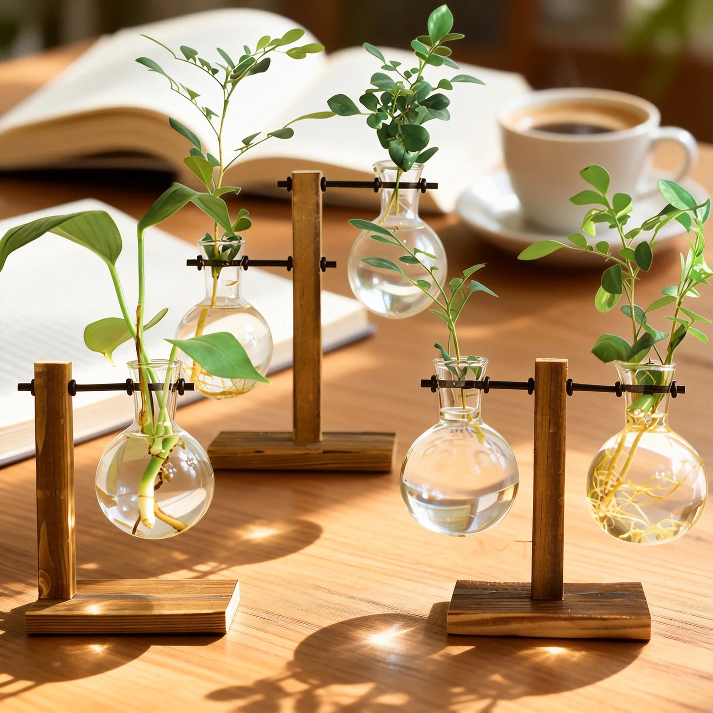 Glass Propagation Vase Stand