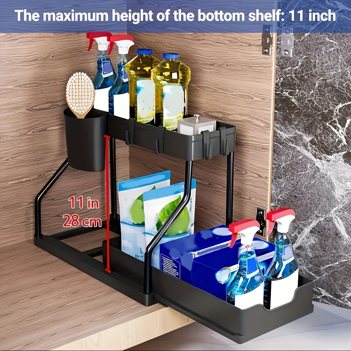 Under Sink Pull-Out Organizer