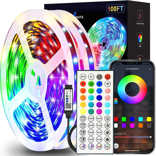 App-Controlled RGB LED Strip Lights