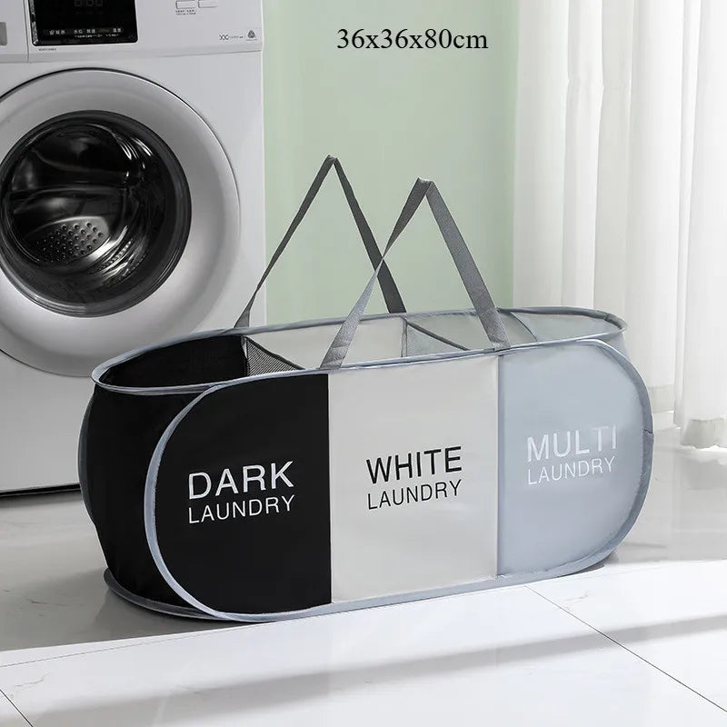 Foldable Laundry Sorting Basket