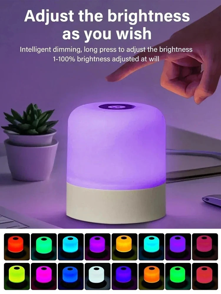 Dimmable Touch Bedside Lamp