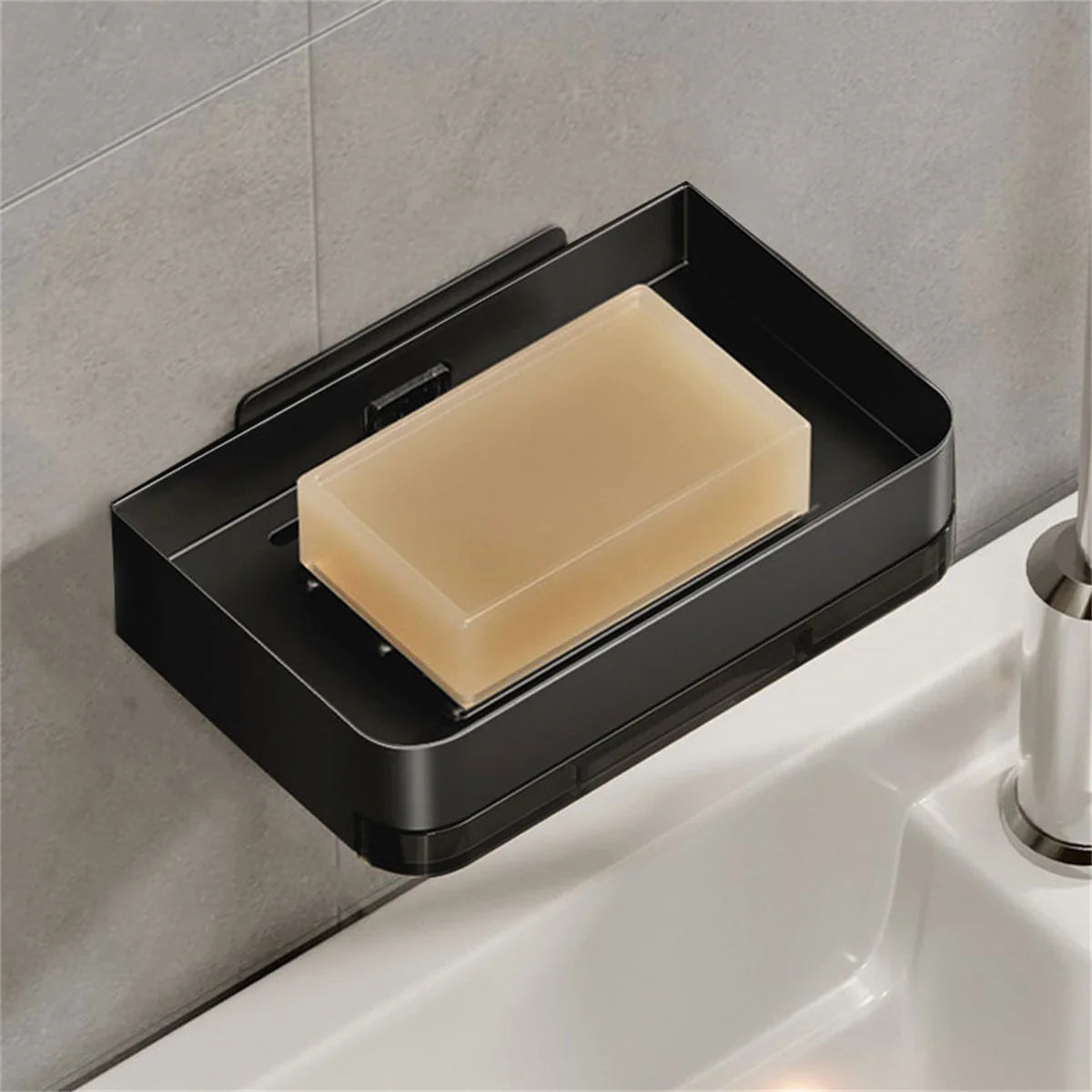 Self-Draining Soap Holder