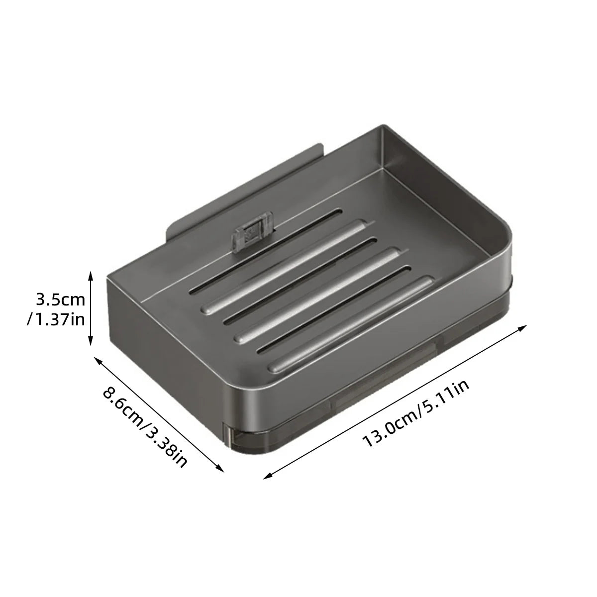 Self-Draining Soap Holder