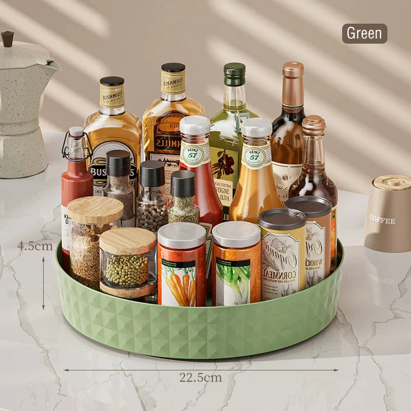 Rotating Spice Rack Organizer