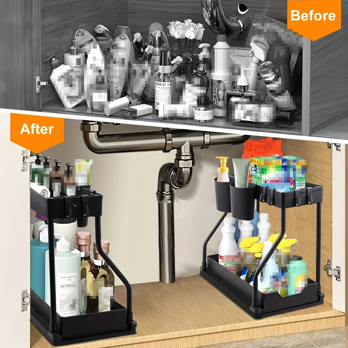 Under Sink Pull-Out Organizer
