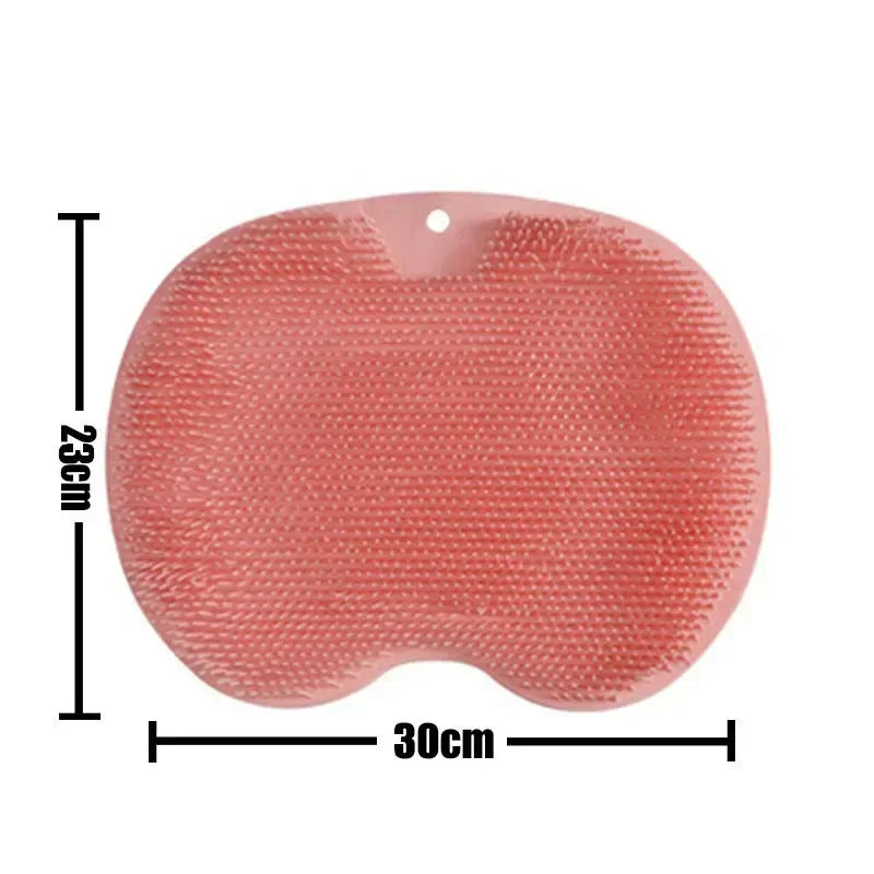Silicone Rub Scrubber Shower Brush