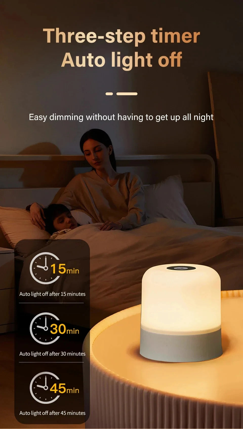 Rechargeable Touch Night Lamp