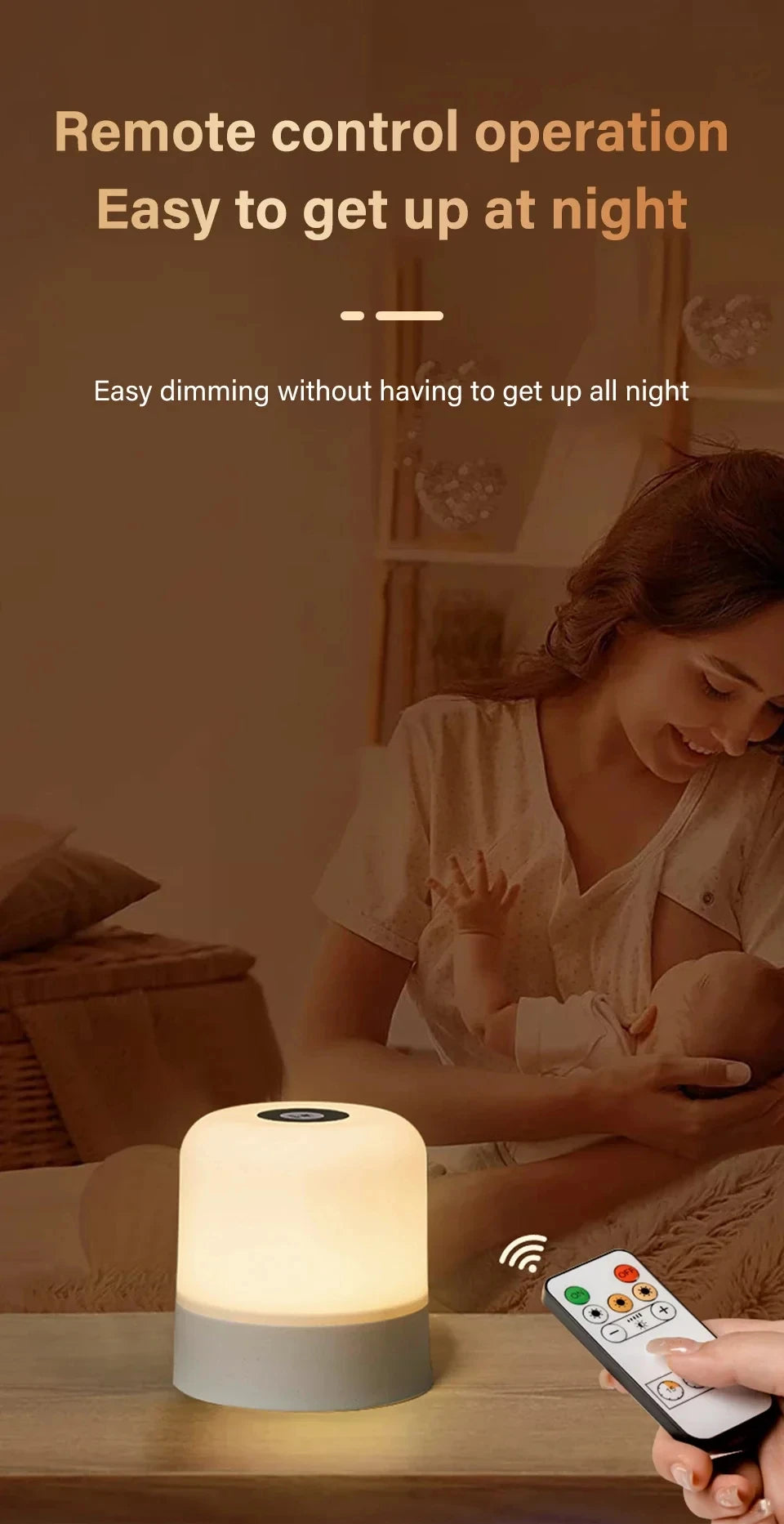 Rechargeable Touch Night Lamp