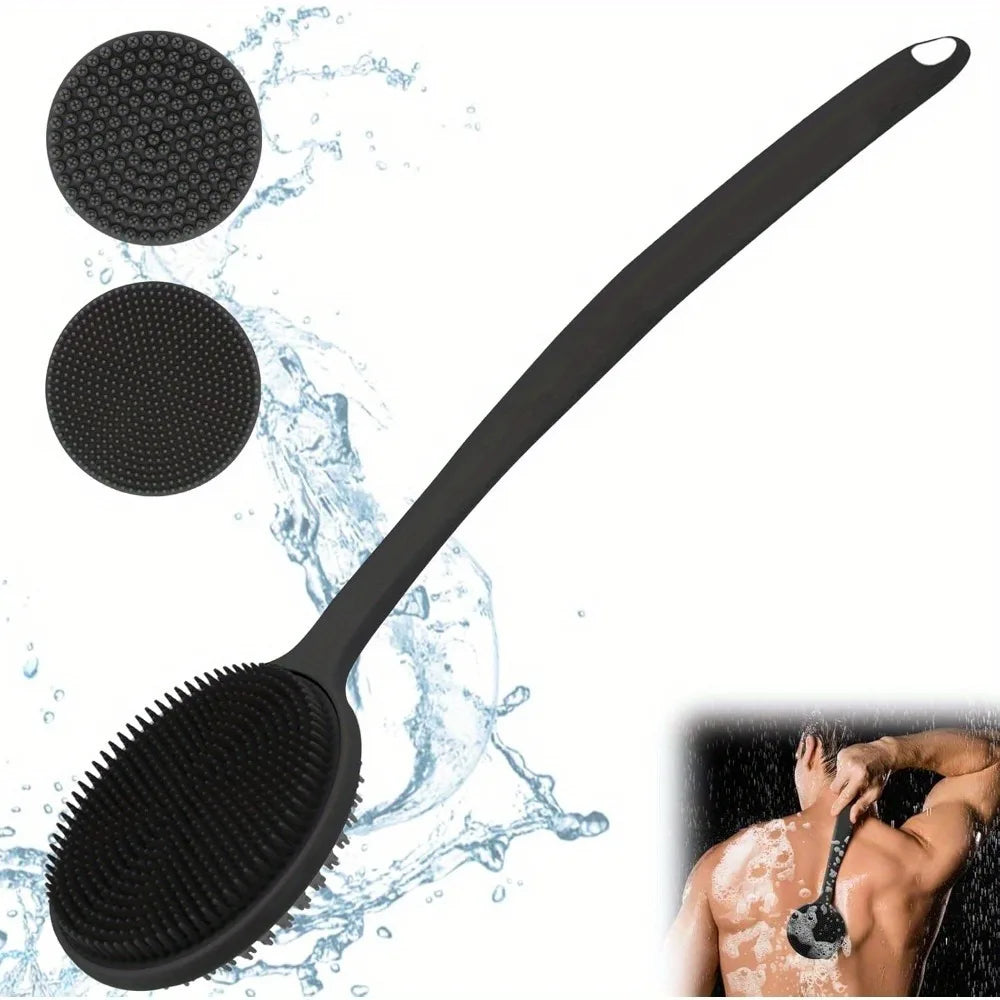 Long Handle Silicone Back Scrubber