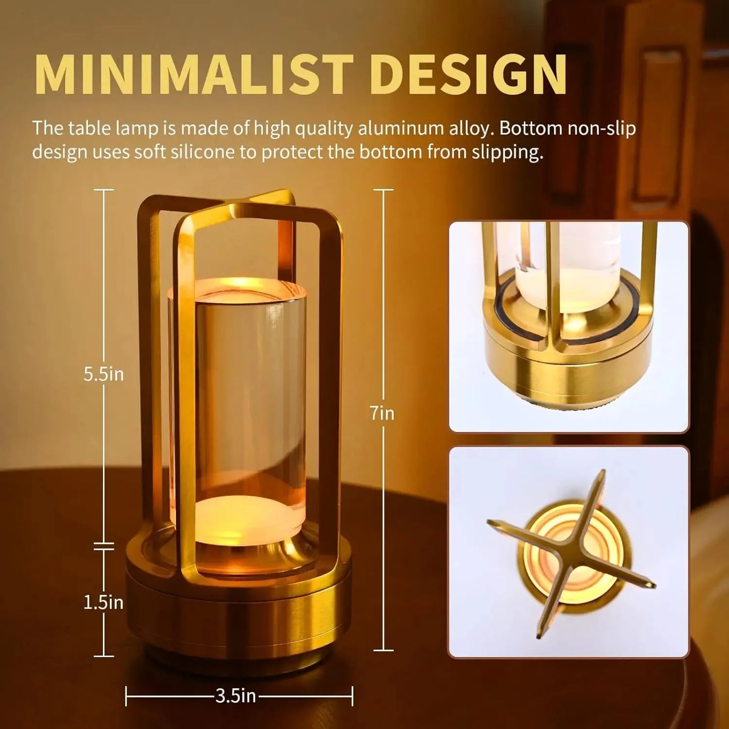 Wireless Touch Table Lamp