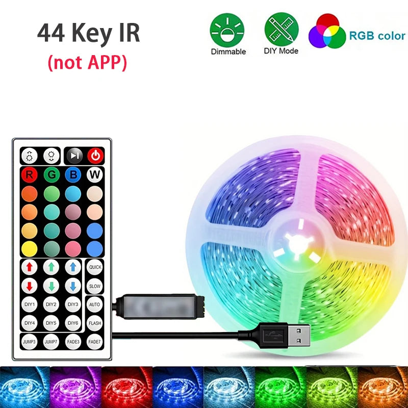 App-Controlled RGB LED Strip Lights