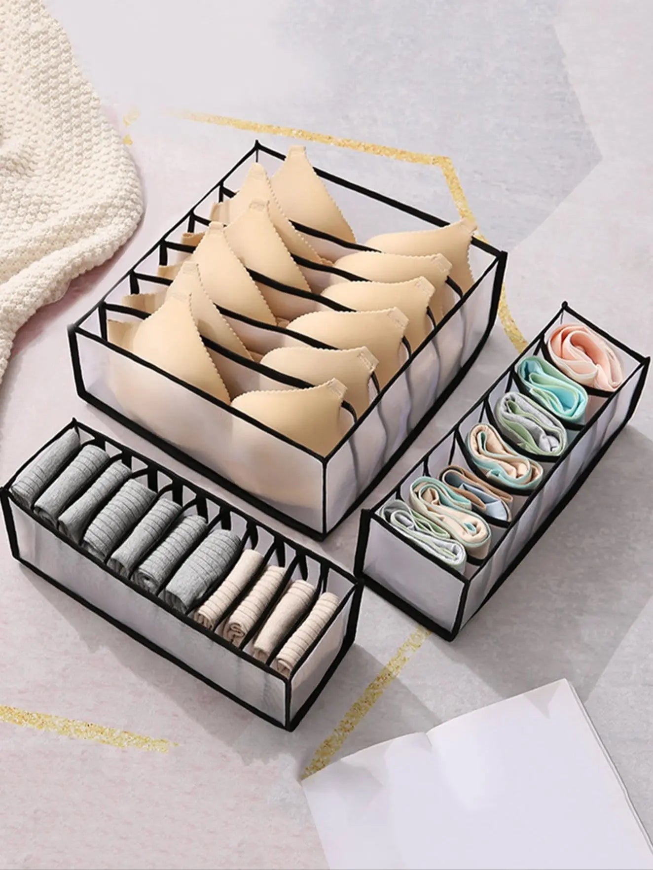 Foldable Drawer Organizer