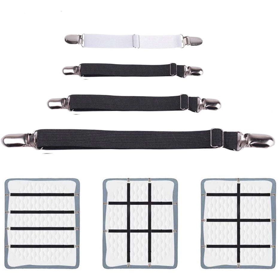 Adjustable Bed Sheet Fasteners