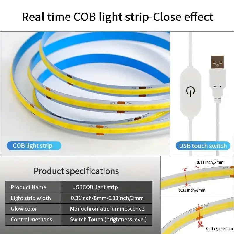 Touch Dimmable LED Light Strip