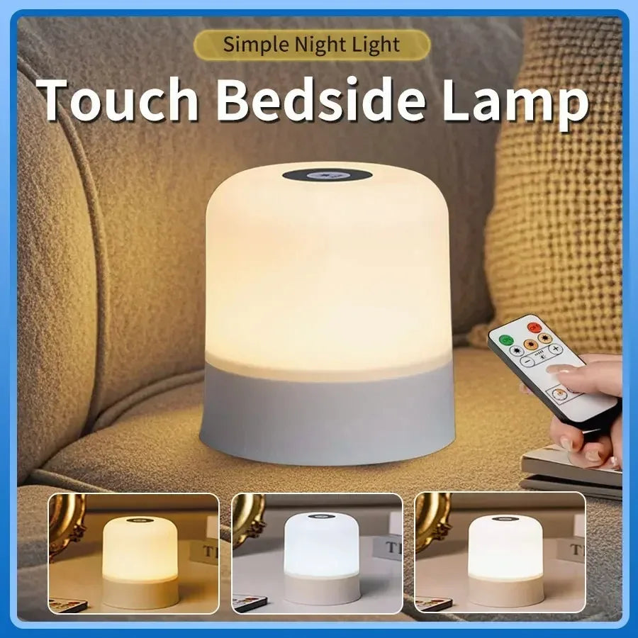 Dimmable Touch Bedside Lamp