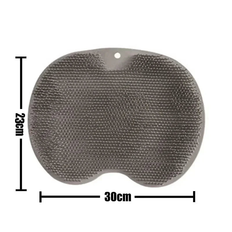Silicone Rub Scrubber Shower Brush