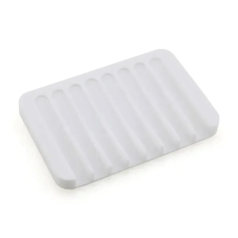 Self-Draining Silicone Soap Dish