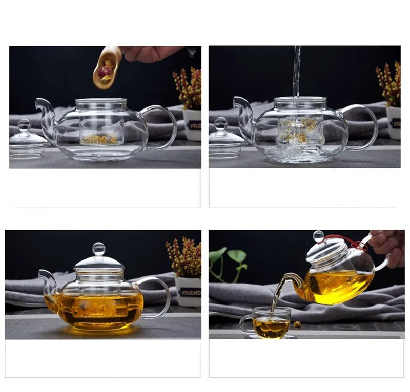 Glass Teapot with Infuser