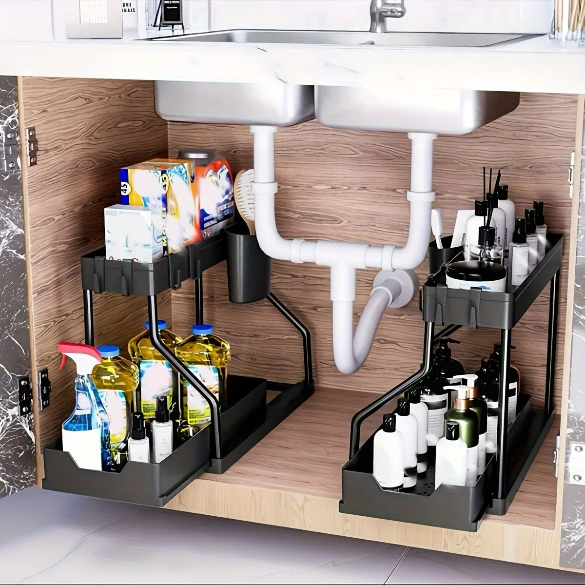 Under Sink Pull-Out Organizer