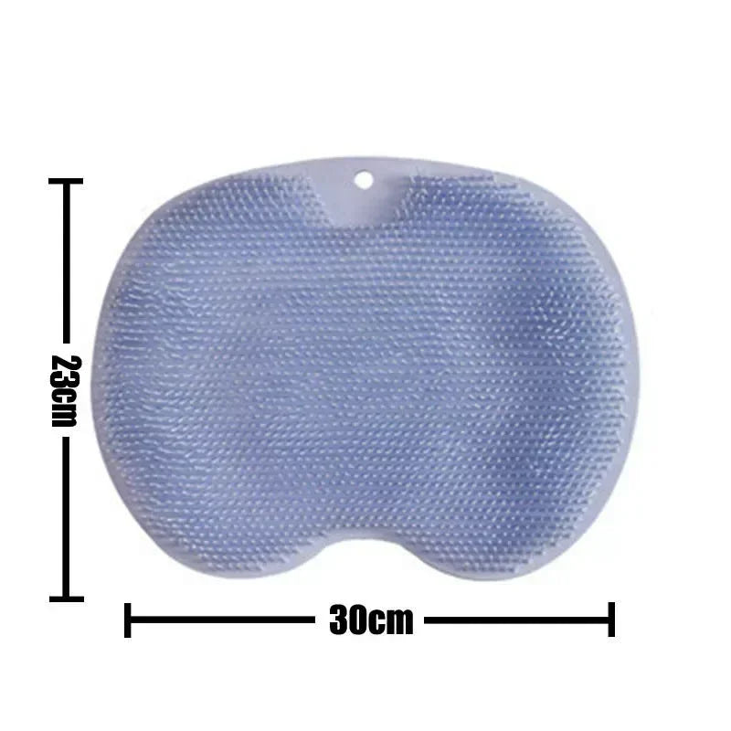 Silicone Rub Scrubber Shower Brush