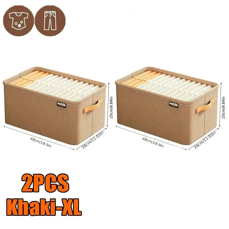 Foldable Closet Organizer Boxes