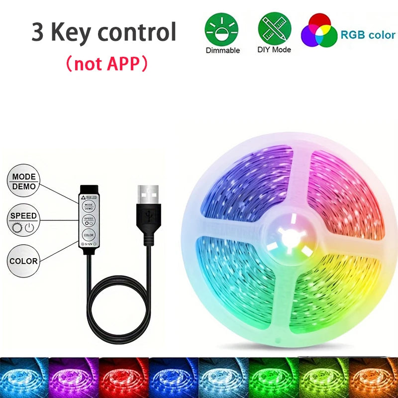 App-Controlled RGB LED Strip Lights
