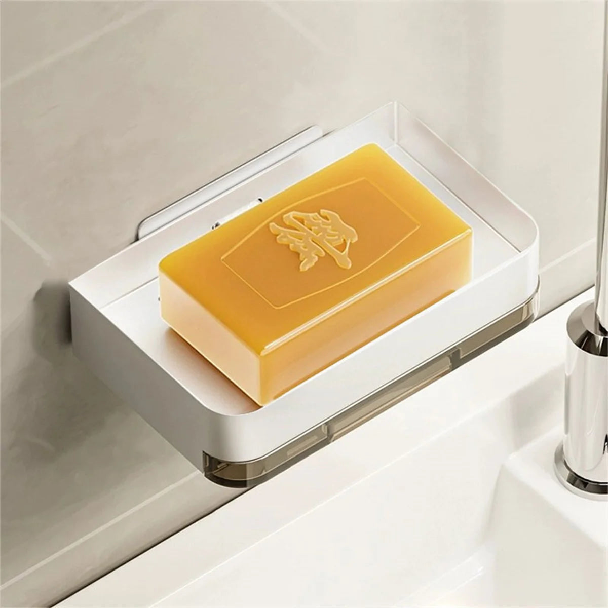 Self-Draining Soap Holder