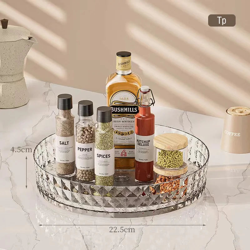Rotating Spice Rack Organizer