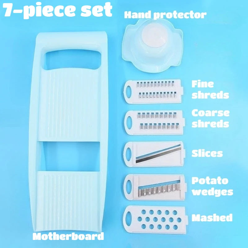 5-in-1 Vegetable Fruit Slicer & Grater