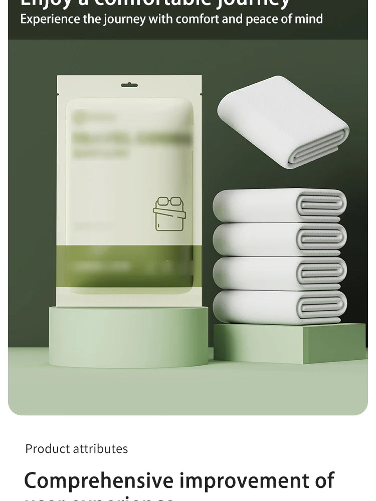 Disposable Travel/Hotel Bed Sheet Set