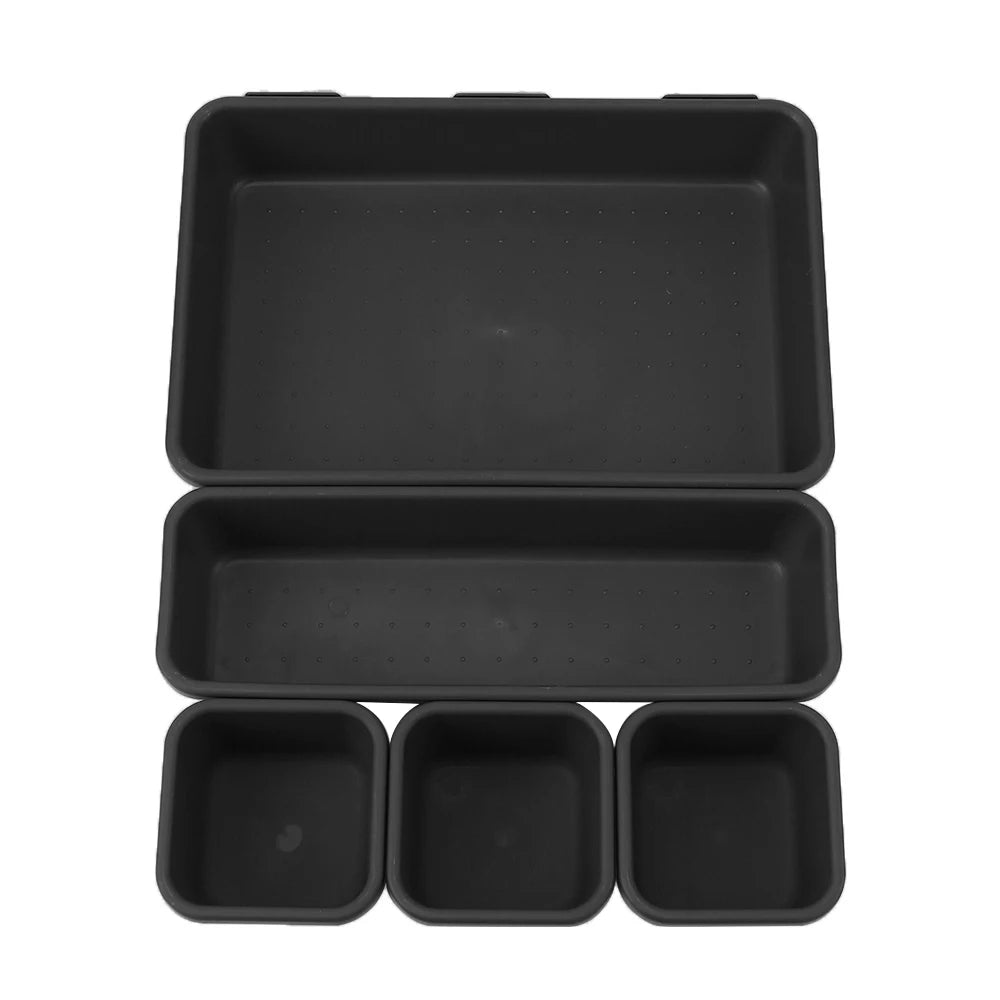8-Piece Drawer Organizer Tray Set