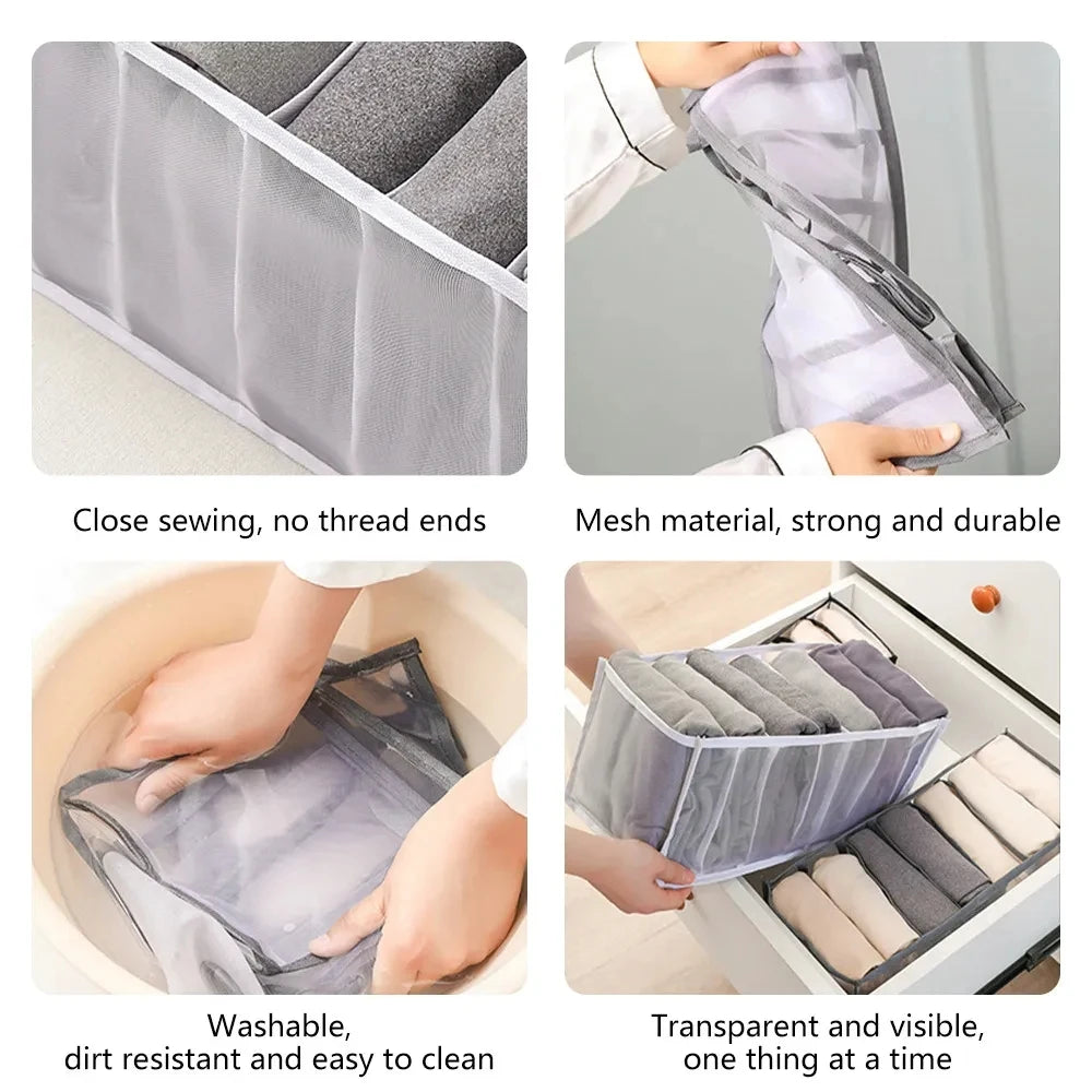 Foldable Clothing Drawer Organizer