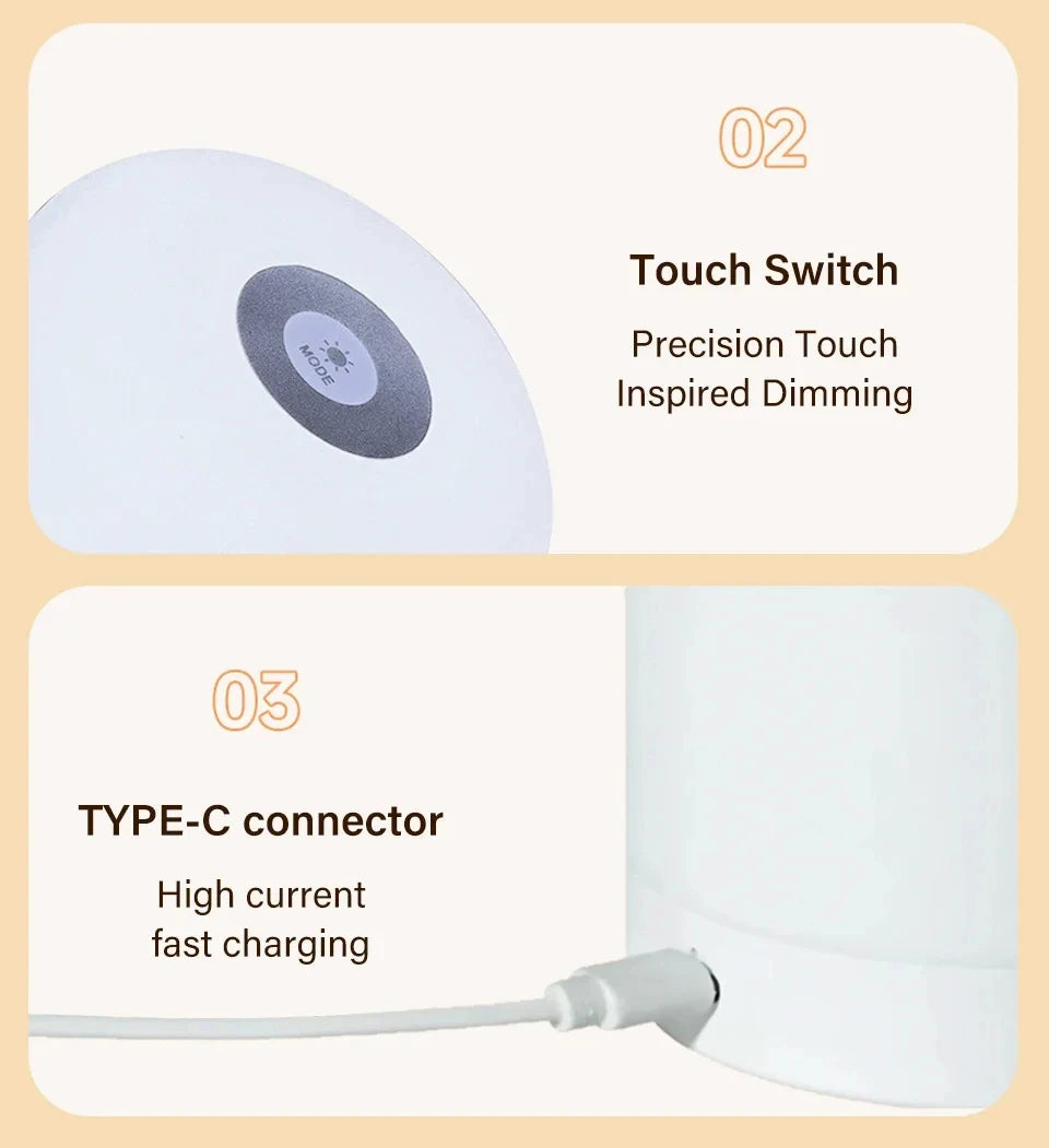 Rechargeable Touch Night Lamp