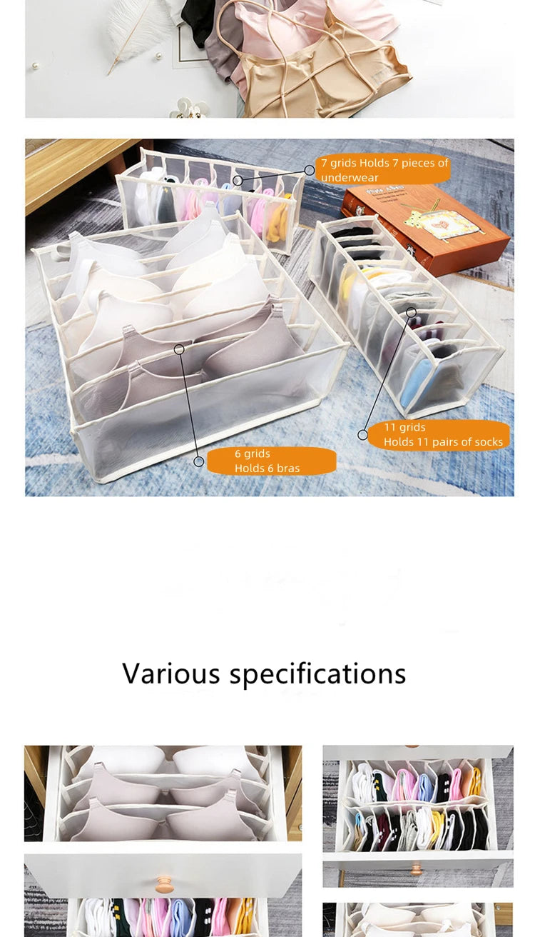 Multi-Compartment Drawer Organizer